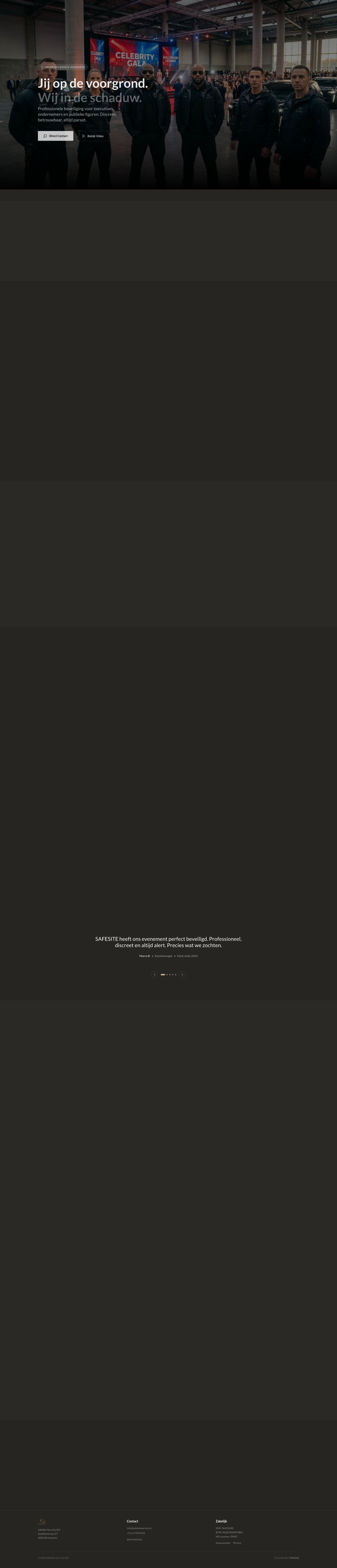 SAFESITE Security results